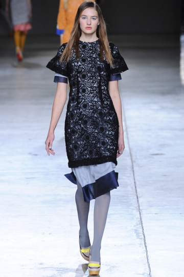 Sanne Vloet shows London Fall 2014 Michael van der Ham